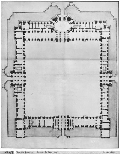 Progetto per gli edifici orientali del Louvre, da 